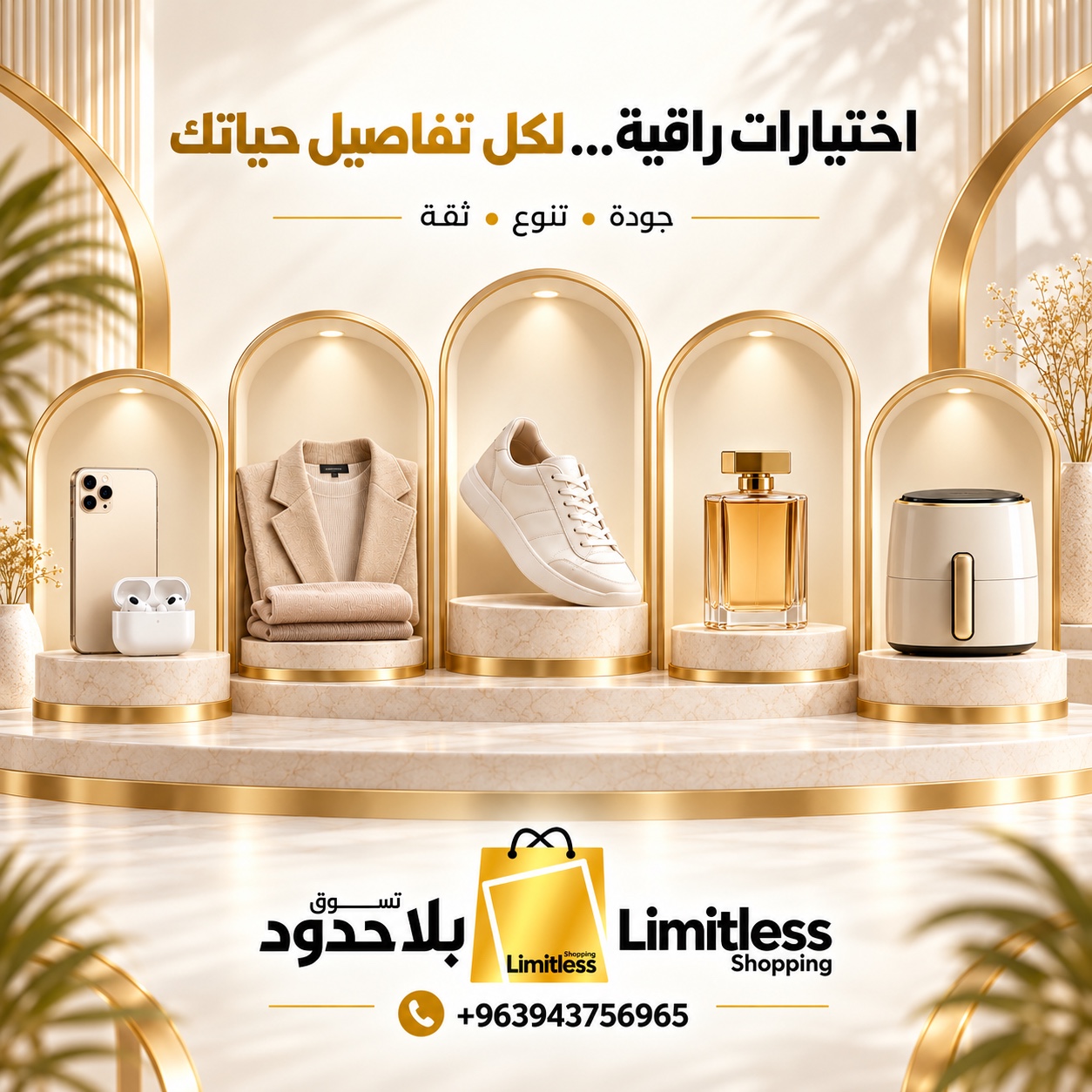 أقسام المنتجات